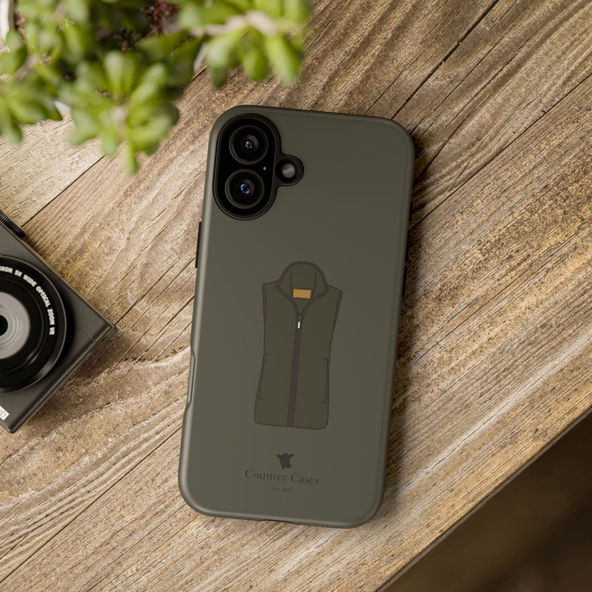 Green Fleece Case