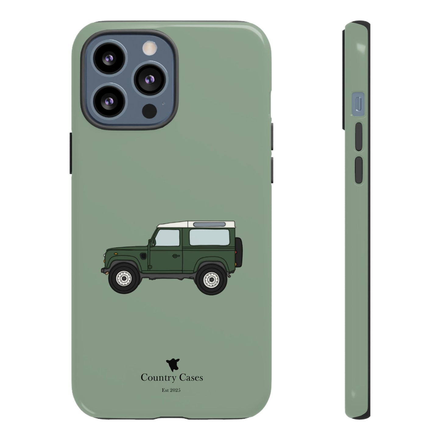 Green landy phone case
