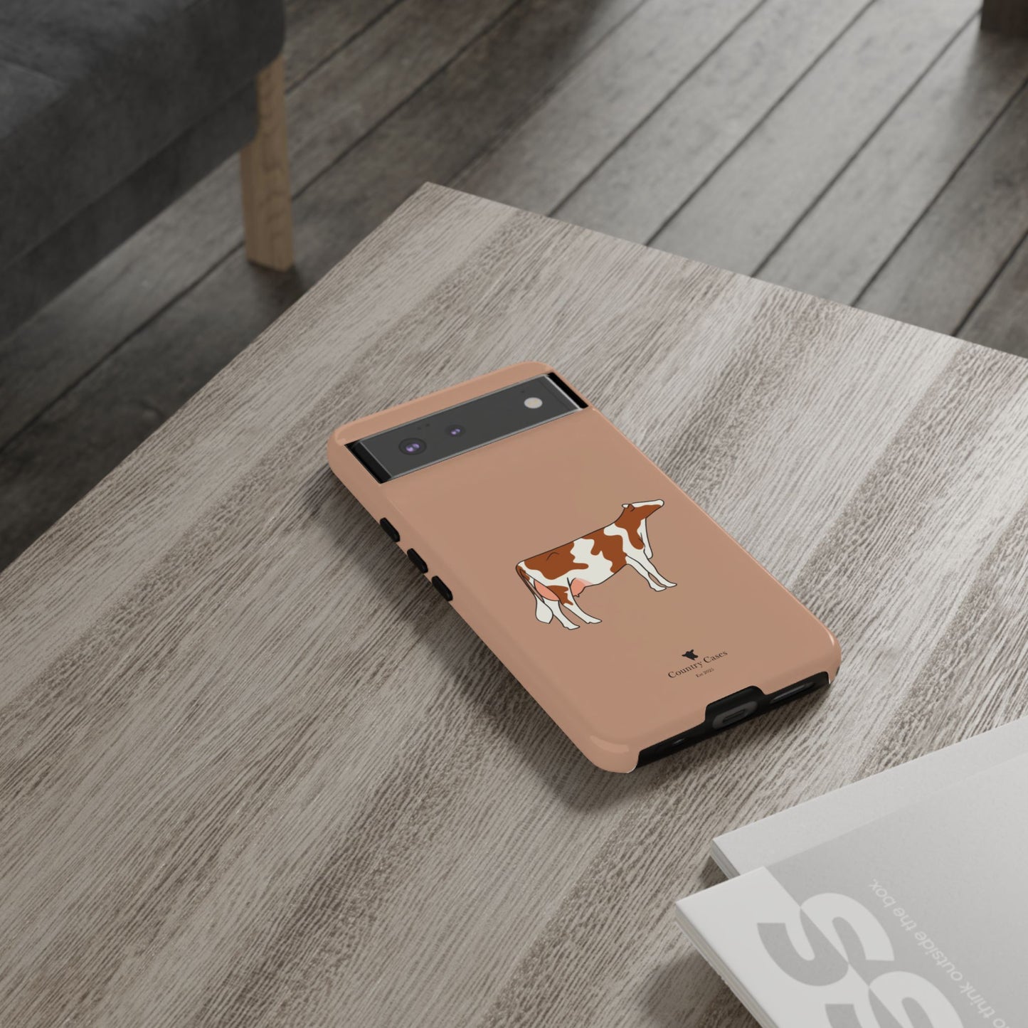Android red and white Holstein case