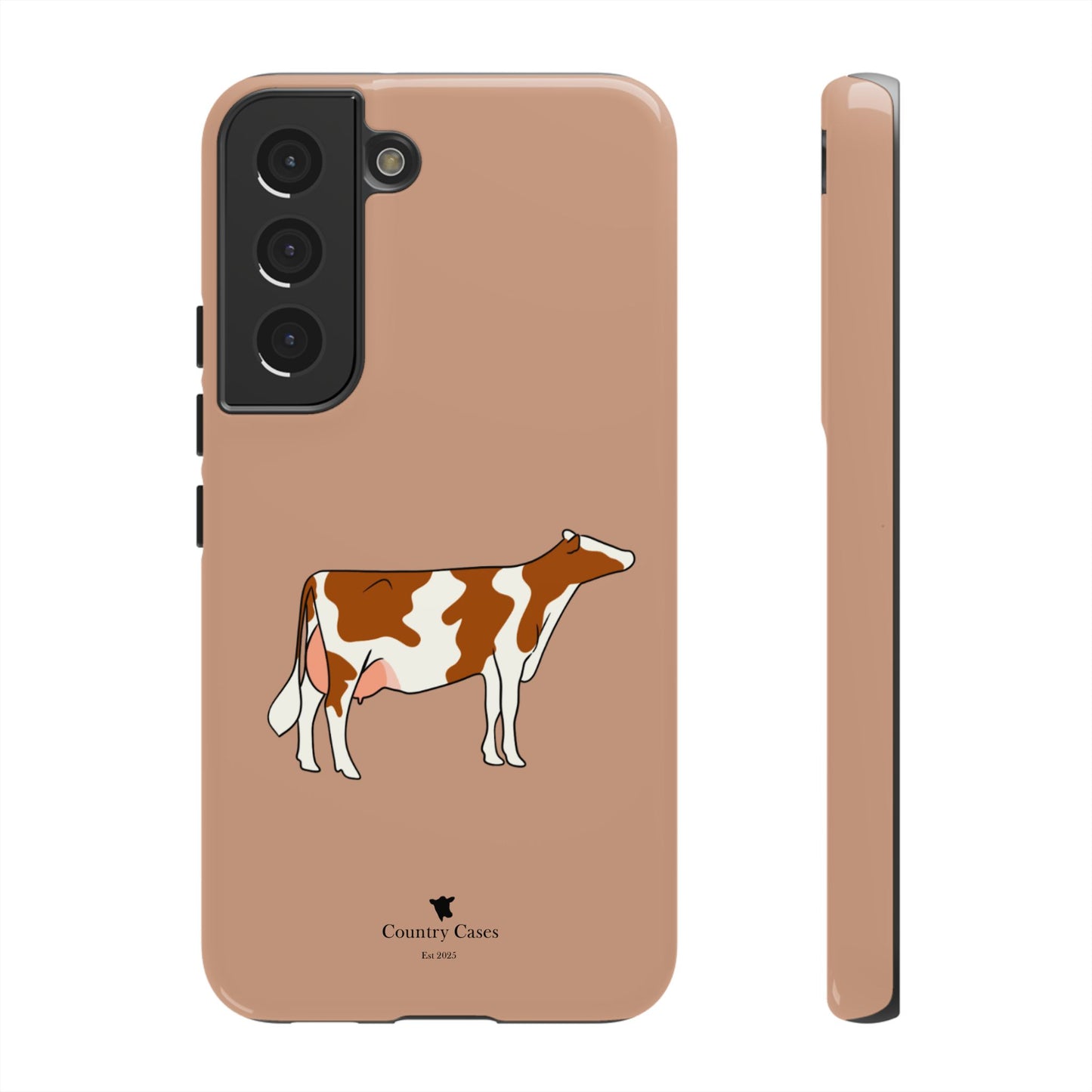 Android red and white Holstein case