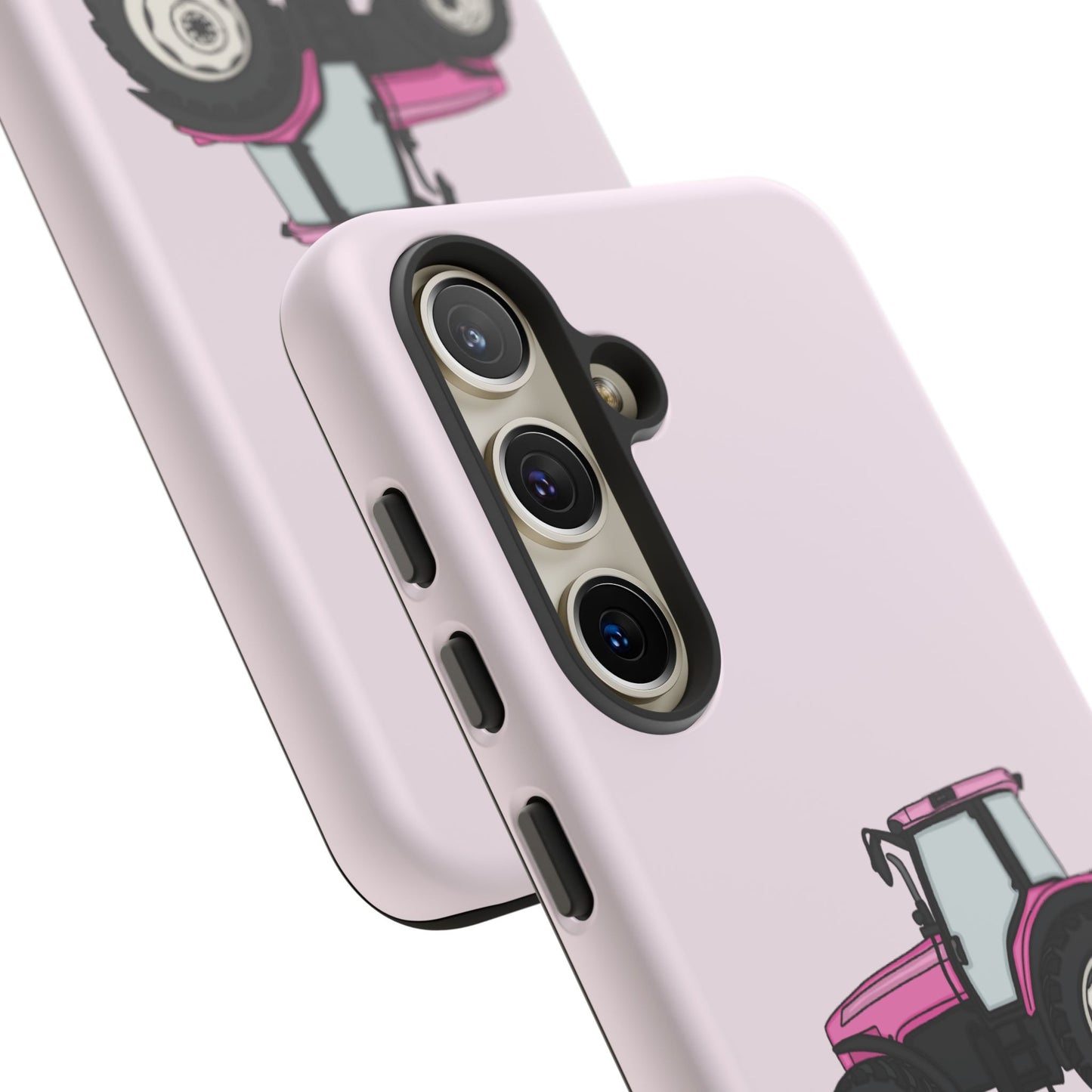 Android pink tractor case
