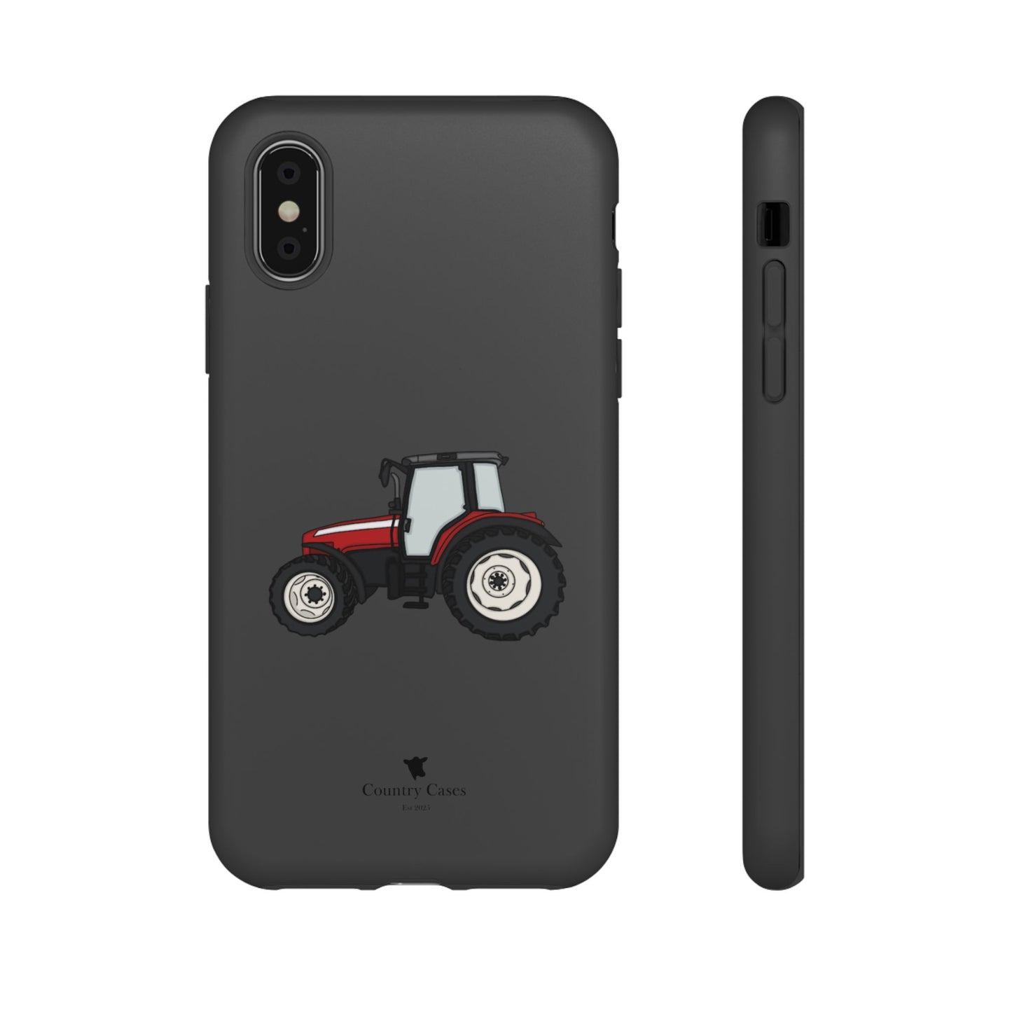 Red tractor case