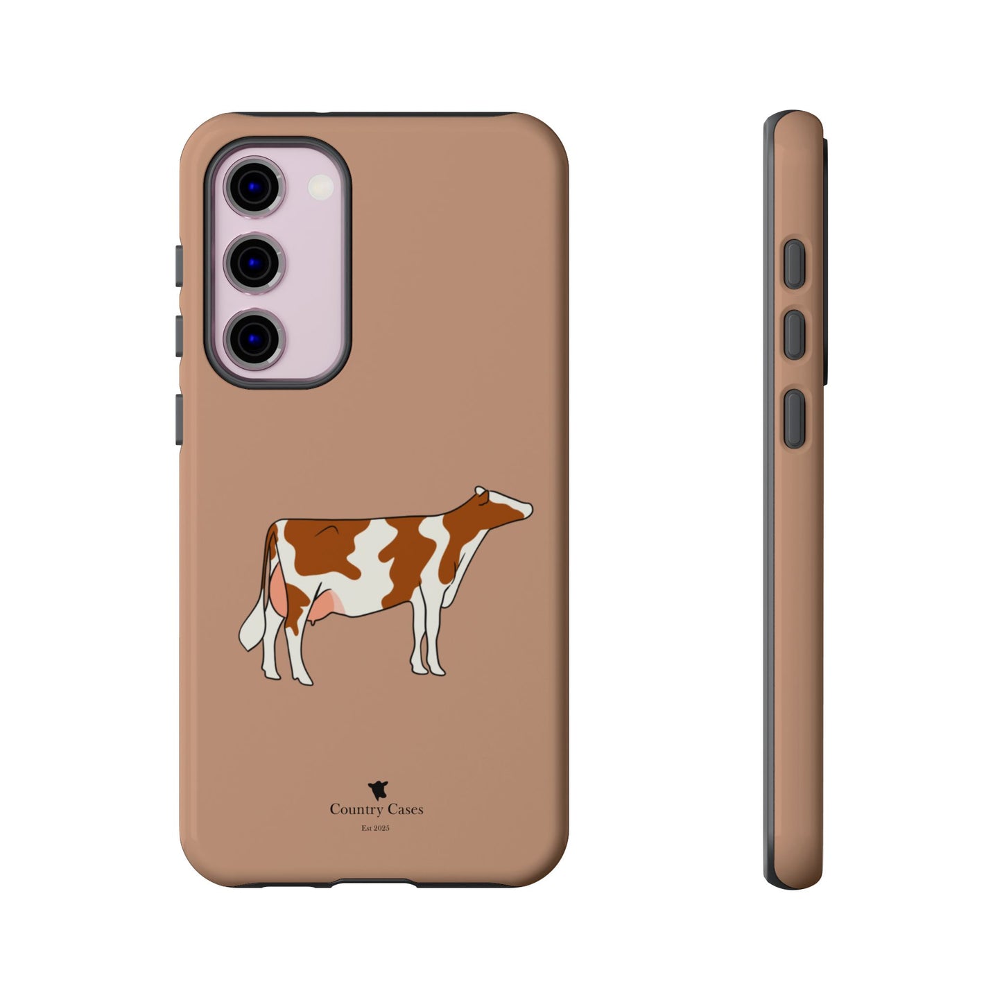 Android red and white Holstein case