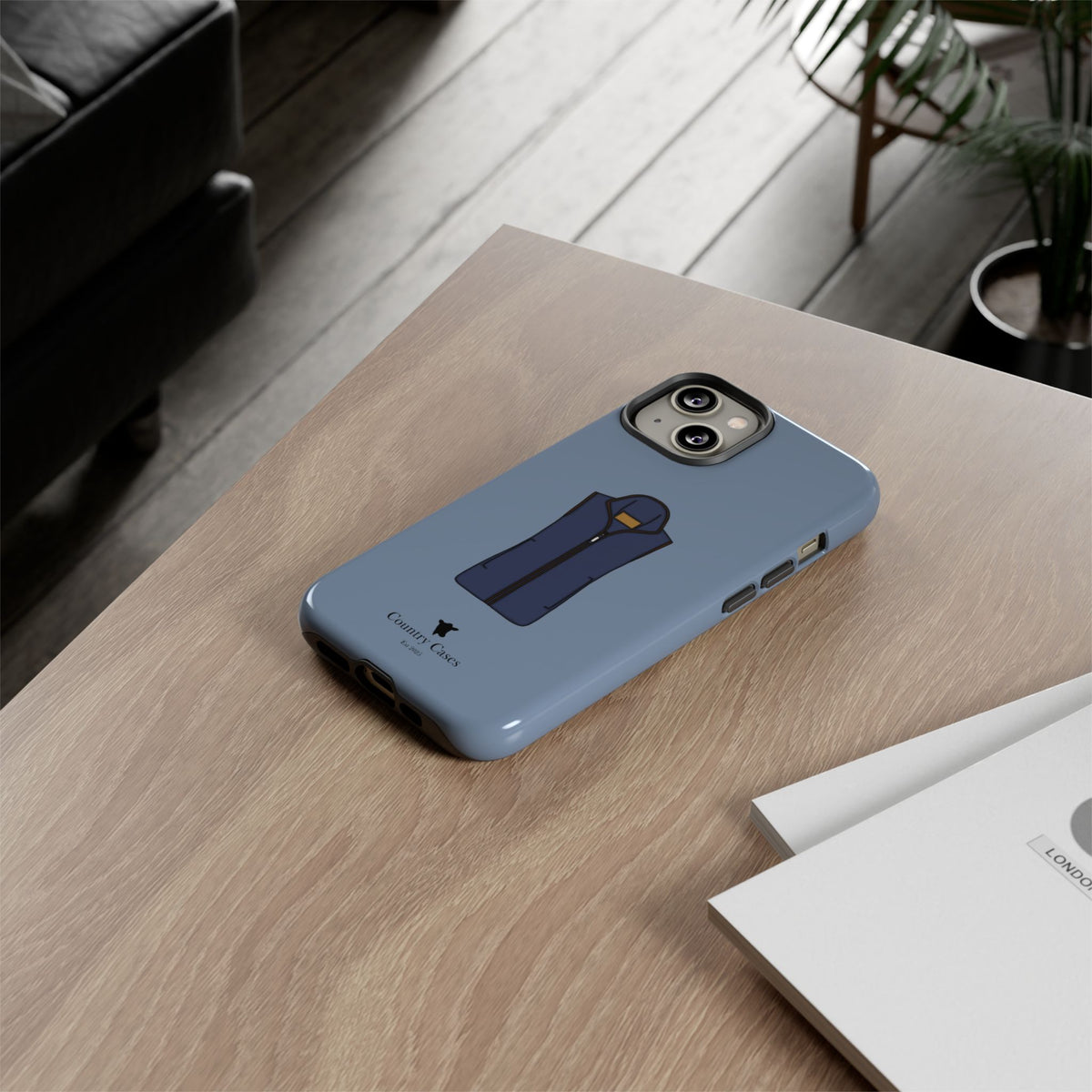 Blue Fleece Case