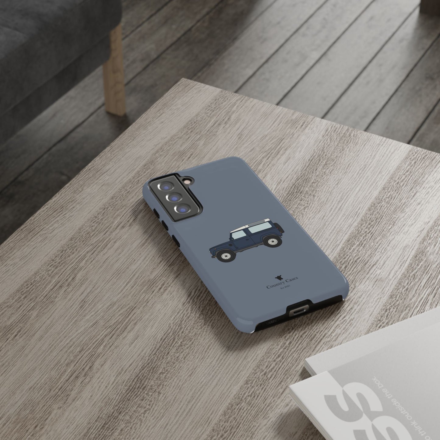 Android blue landy phone case