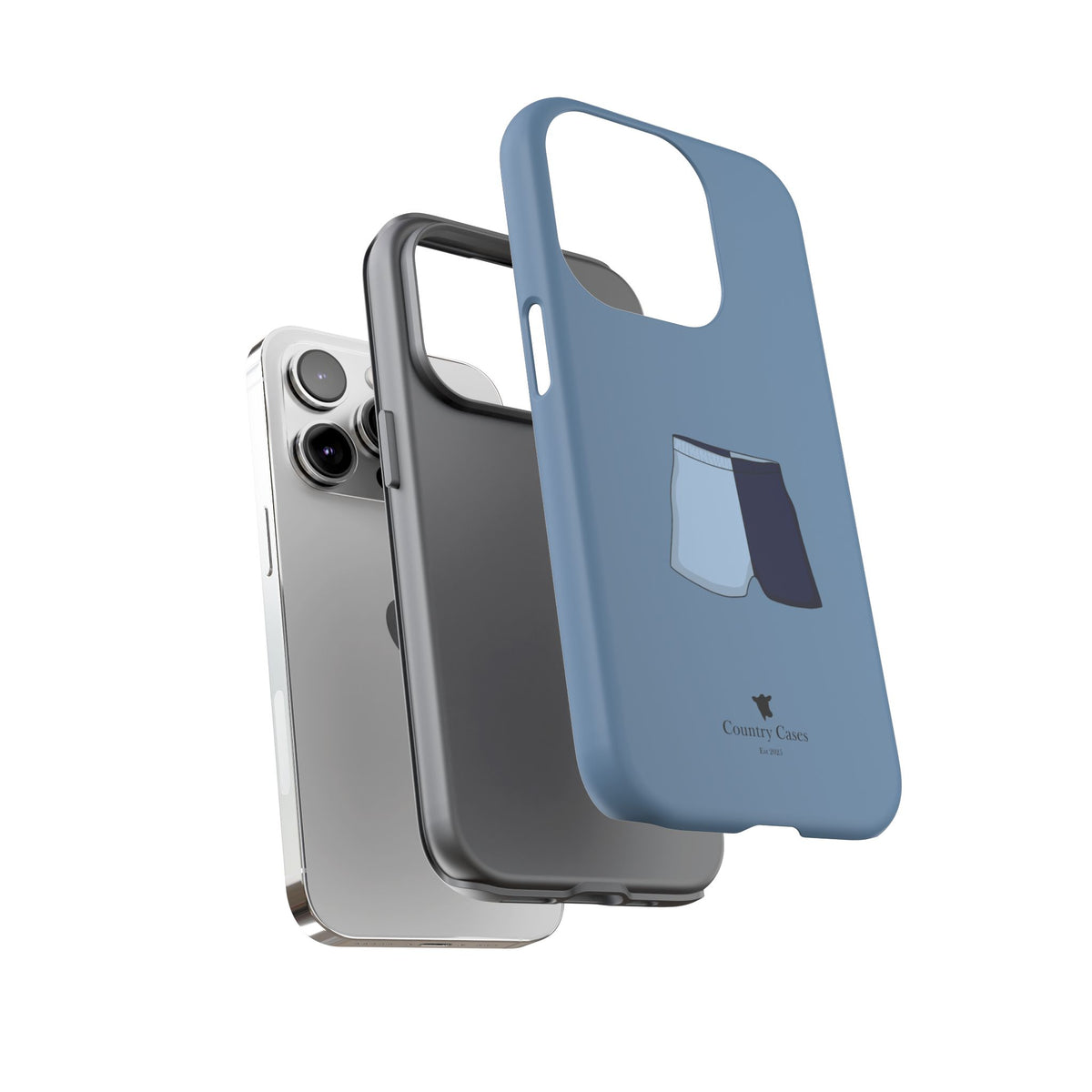 Blue Shorts Case