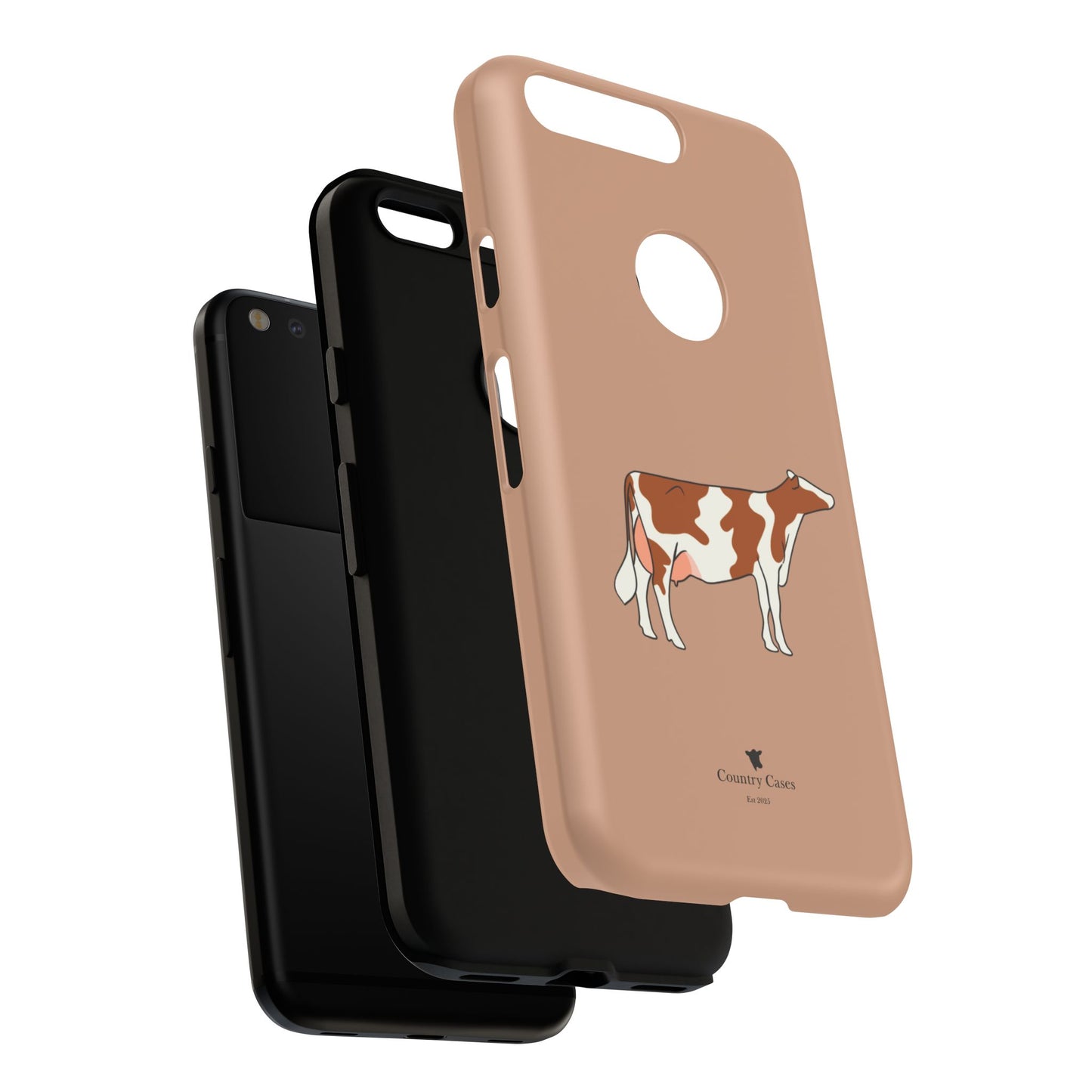Android red and white Holstein case