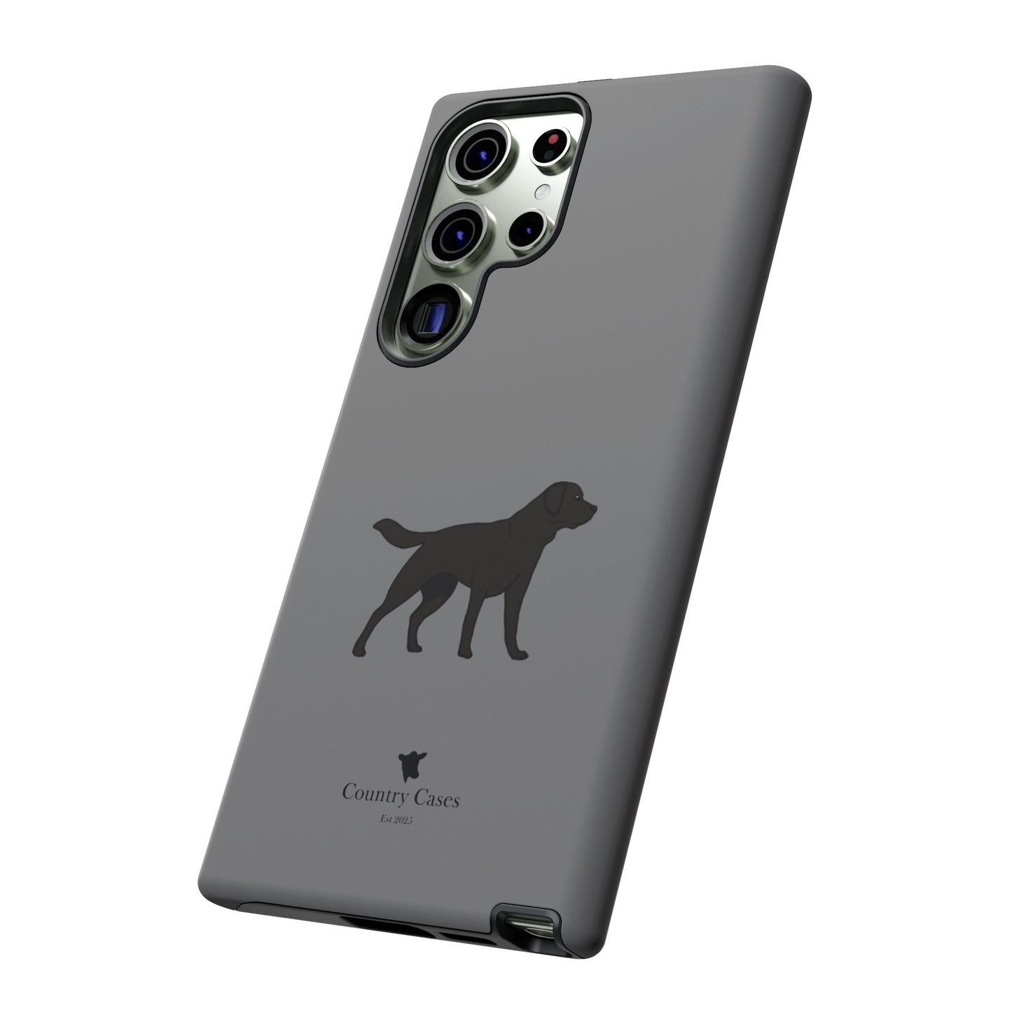 Android black Labrador case