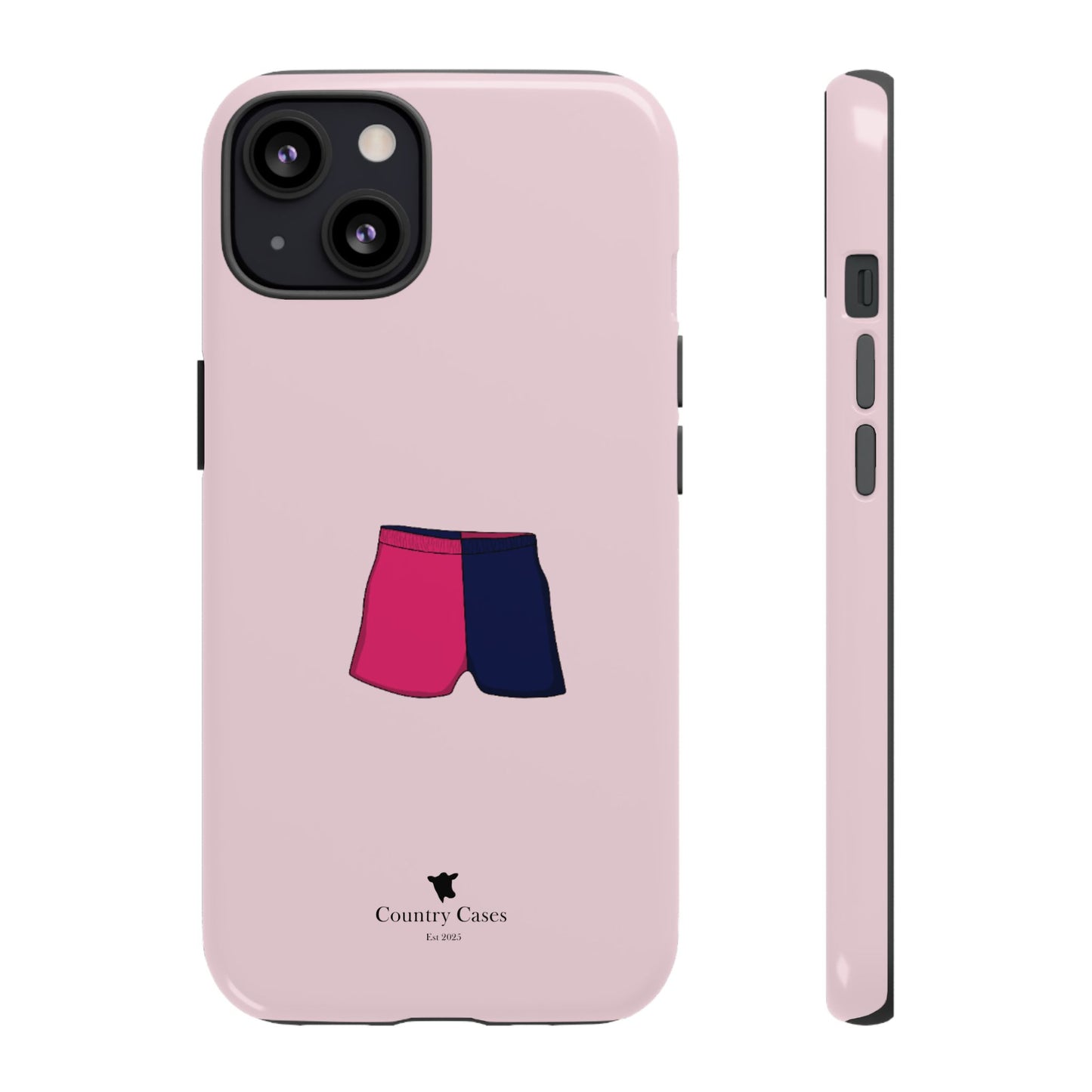 Two toned short phone case