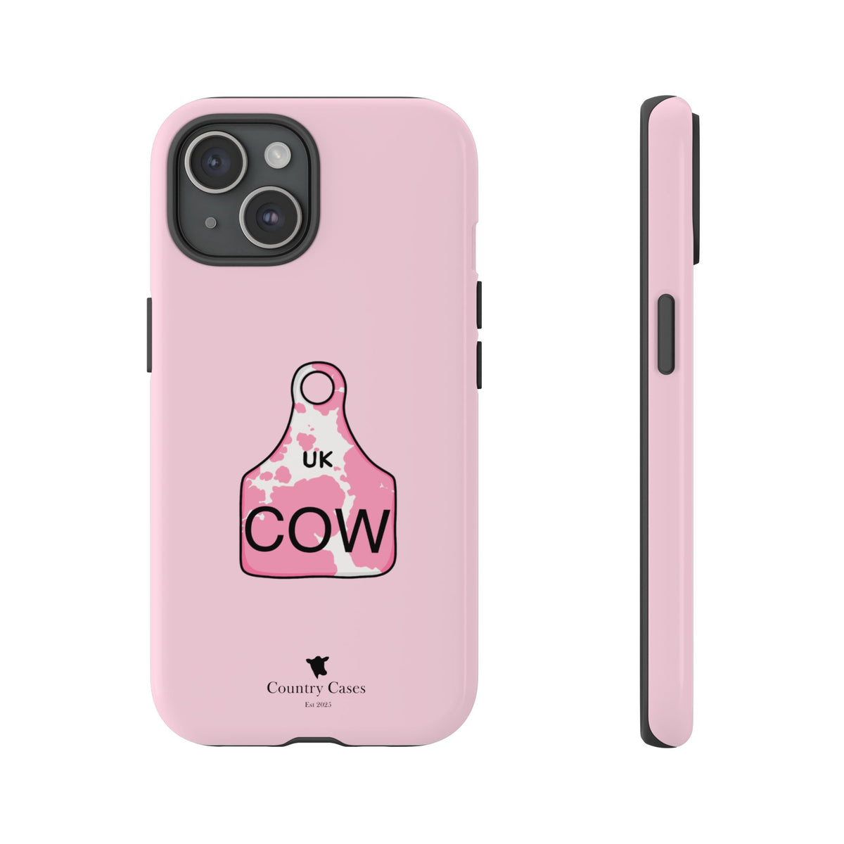 Pink Ear Tag Case