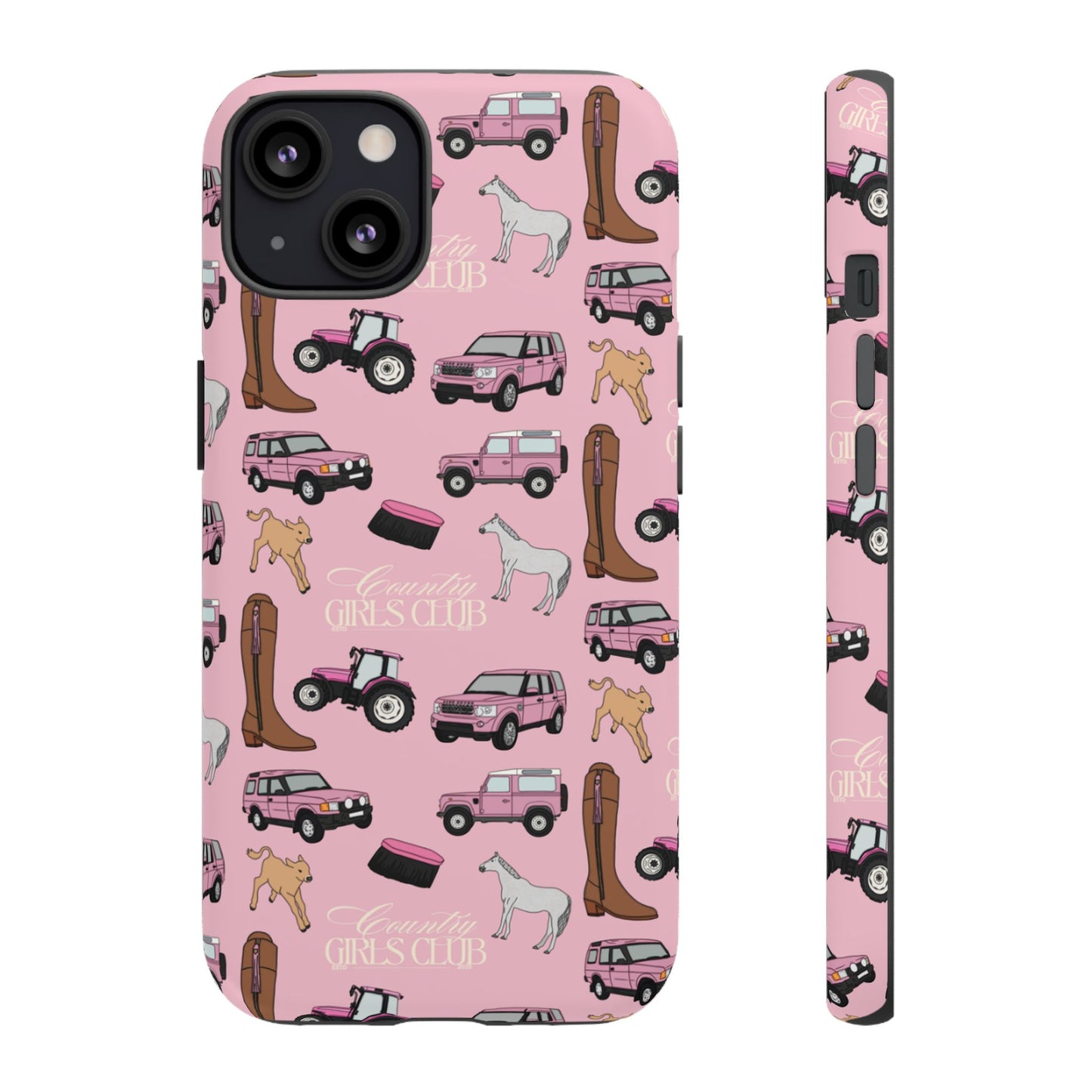 Pink Country Girls Club Case