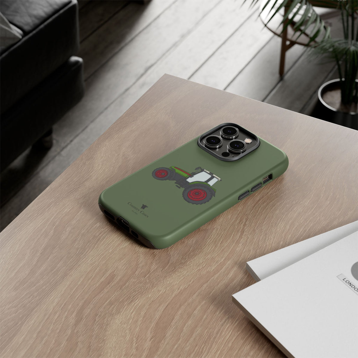 Green Tractor Case