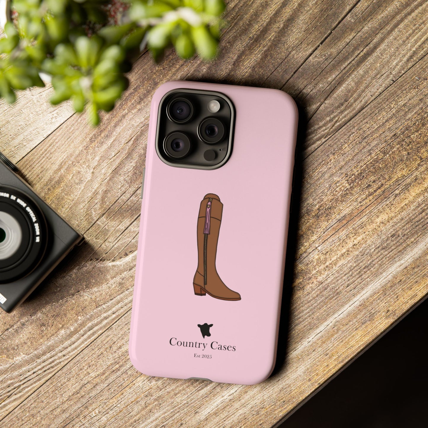 Pink Boot Case
