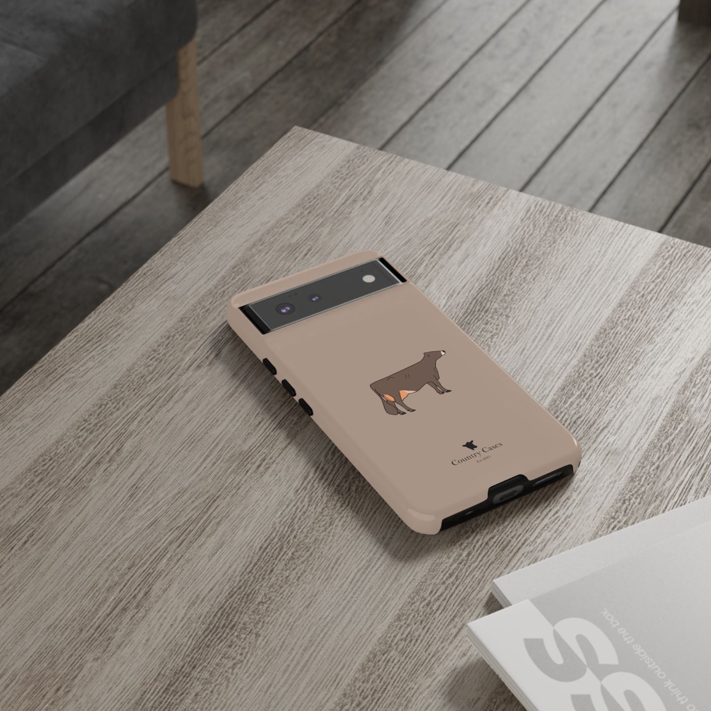 Android brown Swiss case