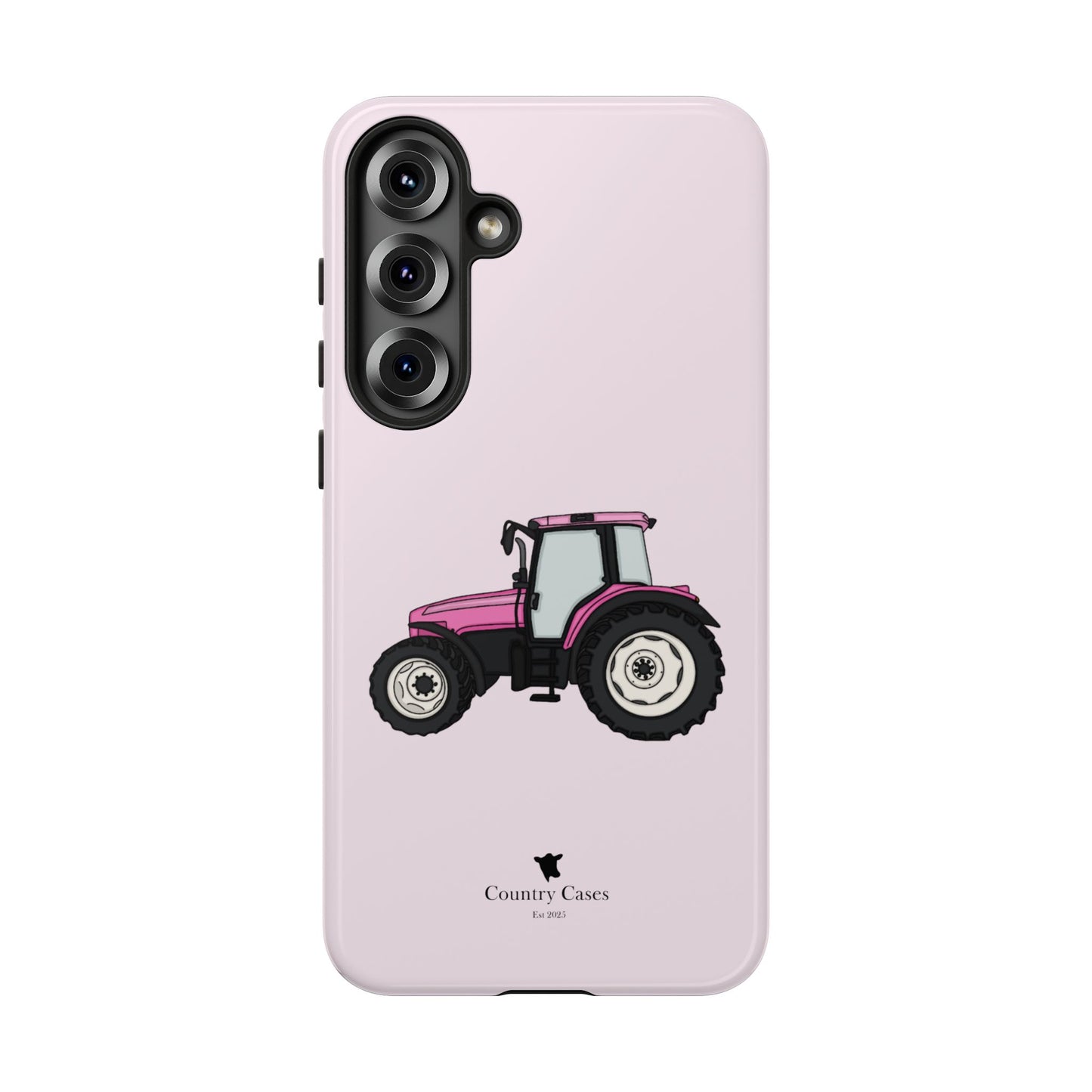 Android pink tractor case