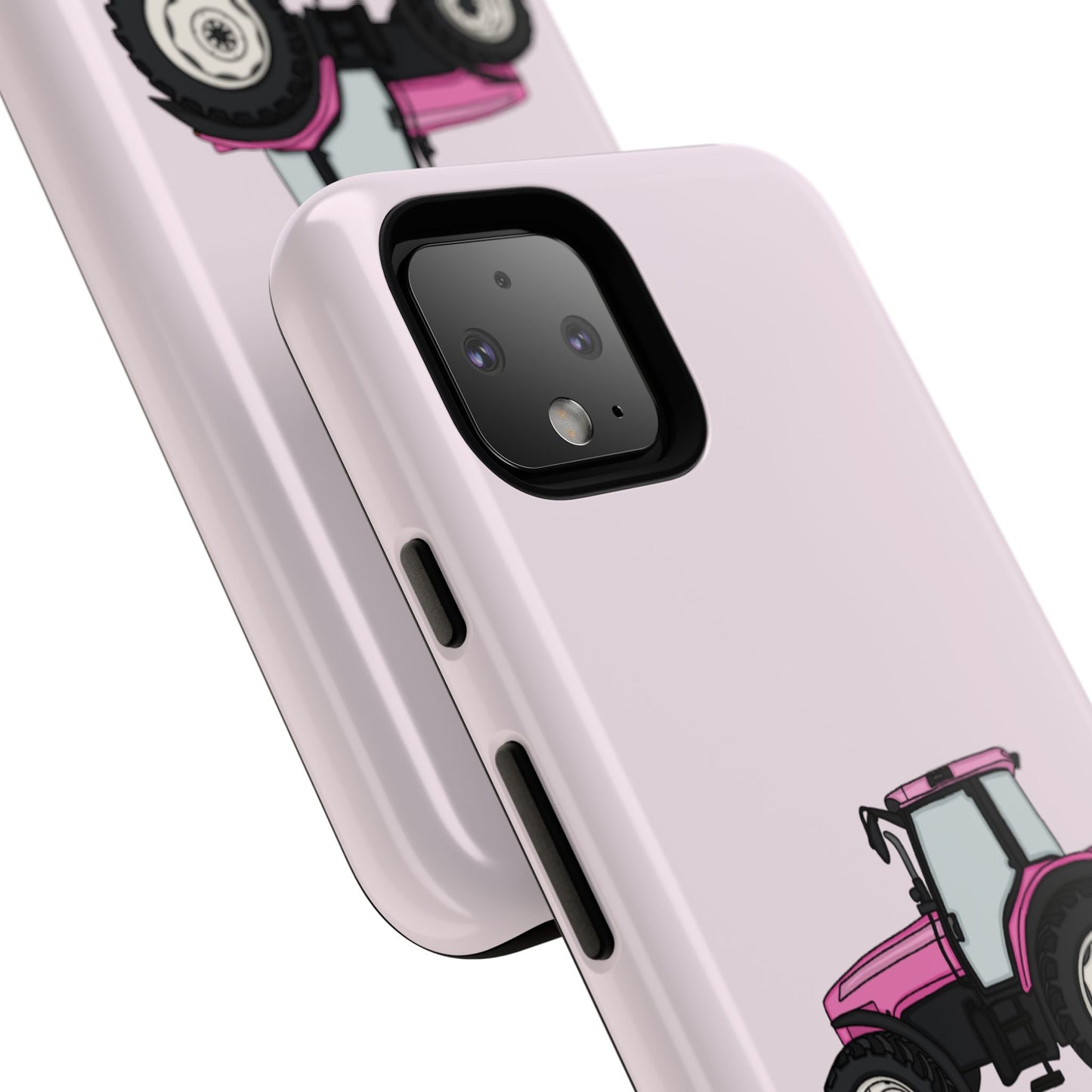 Android pink tractor case