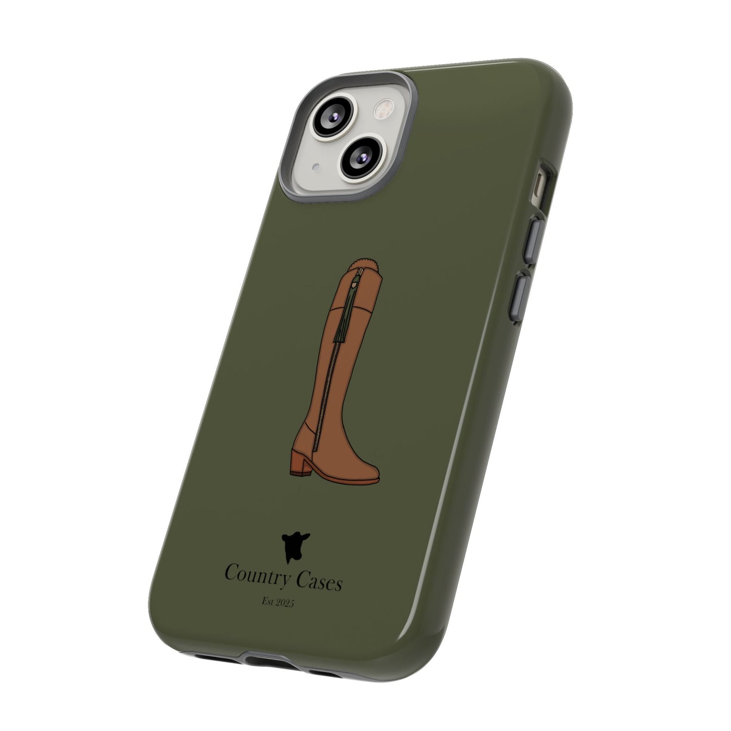 Green country boot case