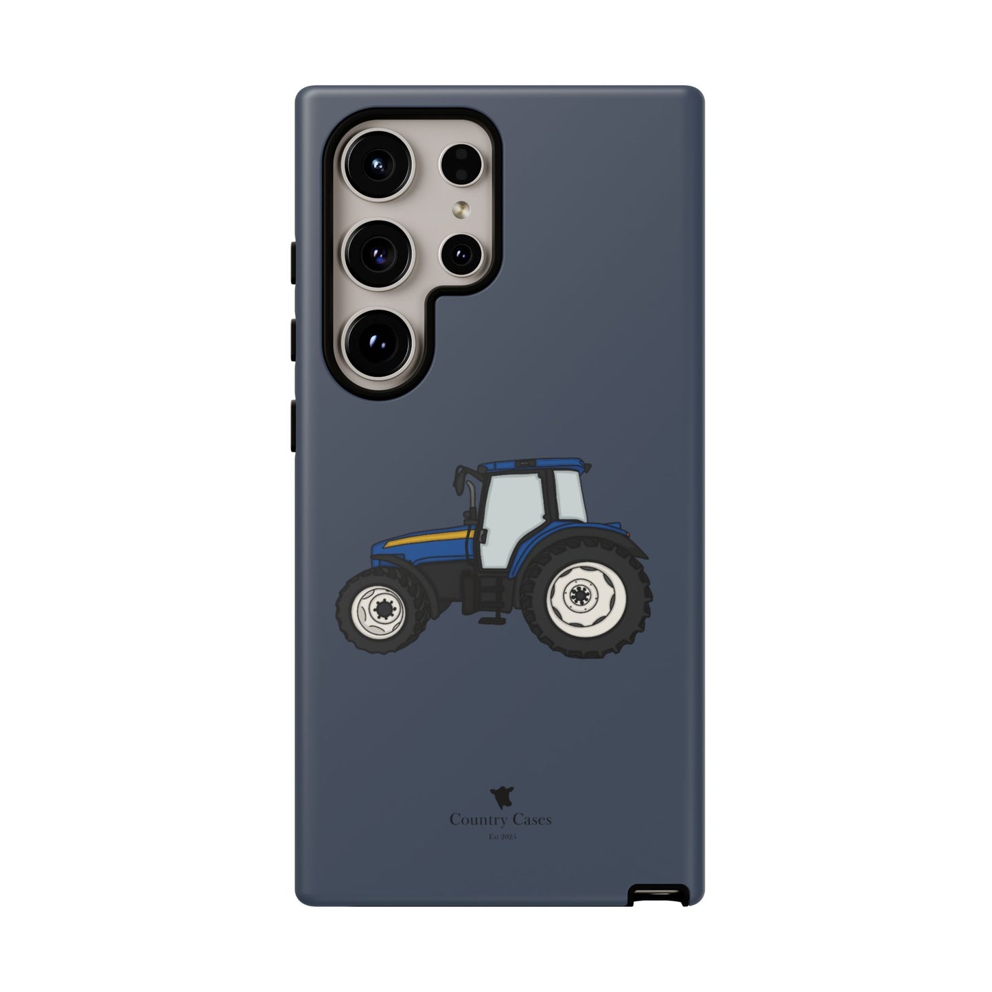 Android blue tractor case