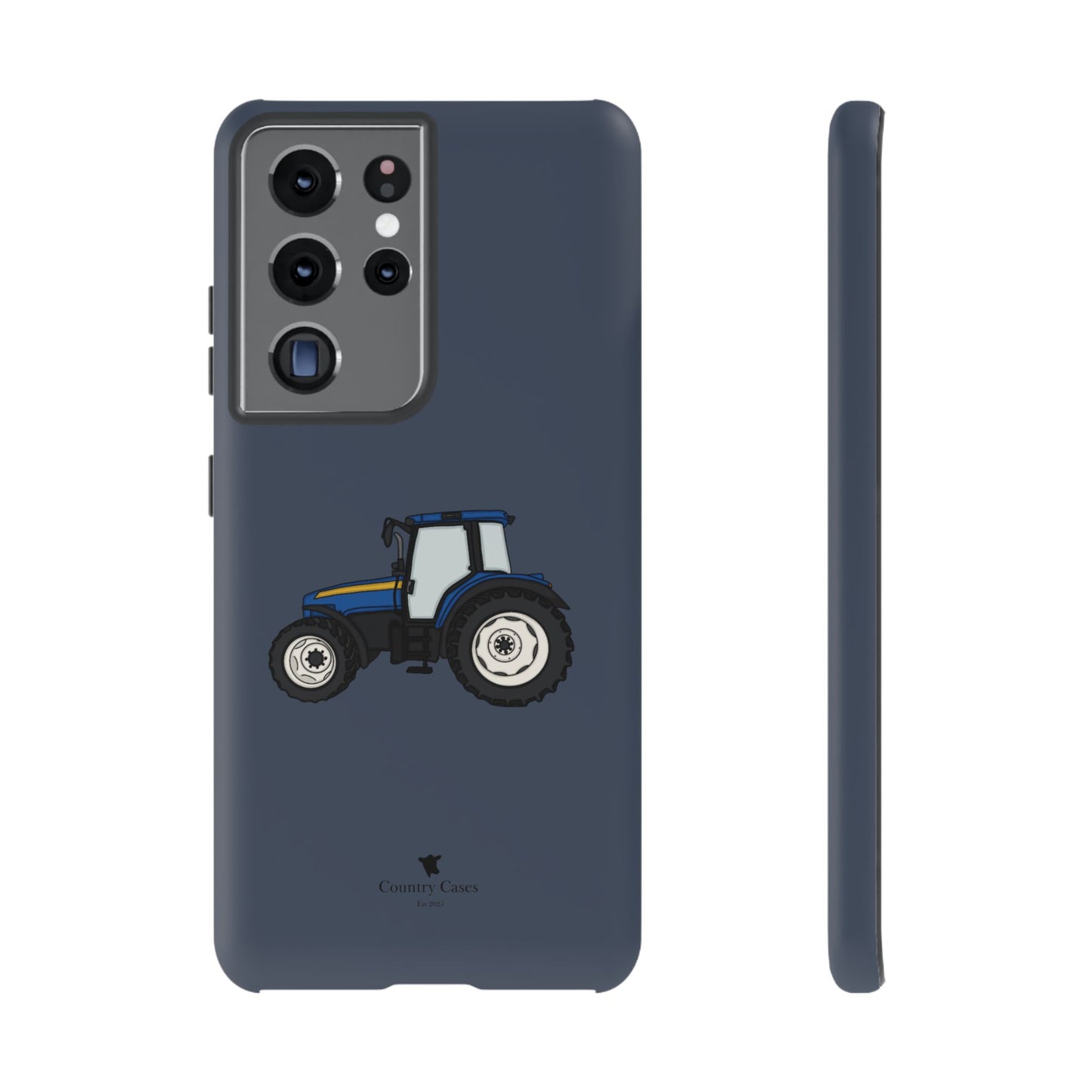 Android blue tractor case