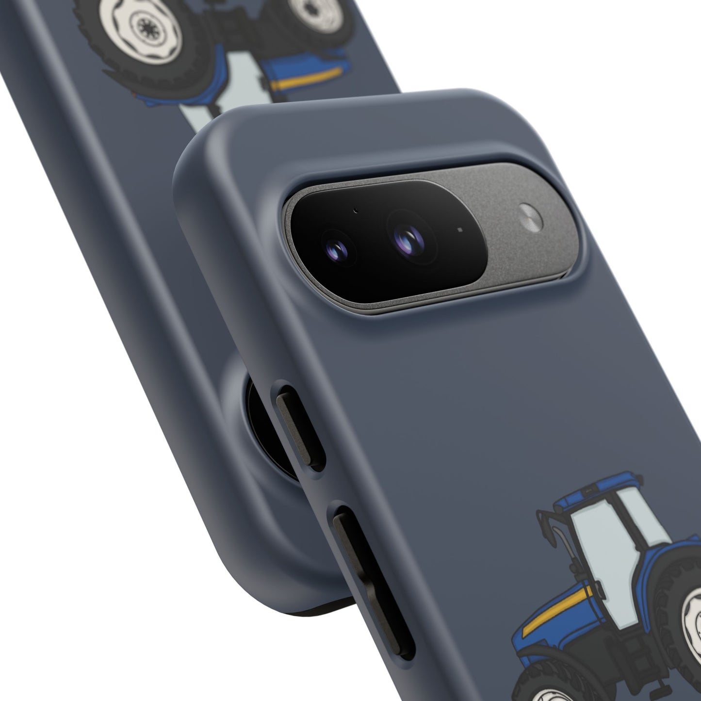 Android blue tractor case