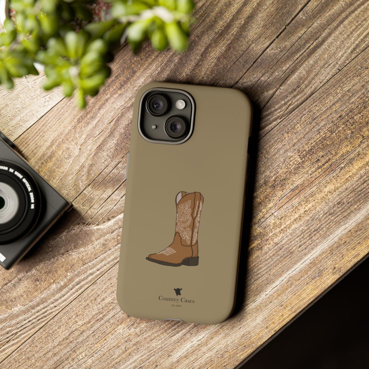 Cowboy boot case