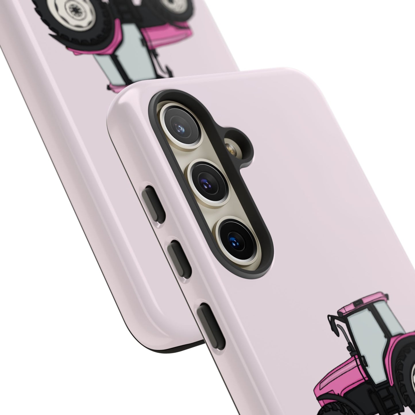 Android pink tractor case