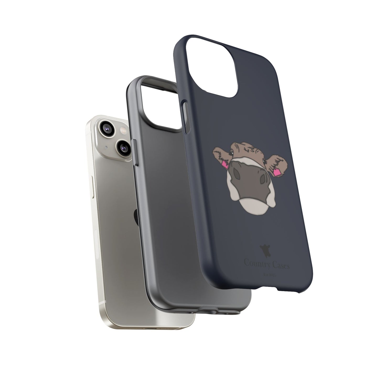 Navy brown Swiss case