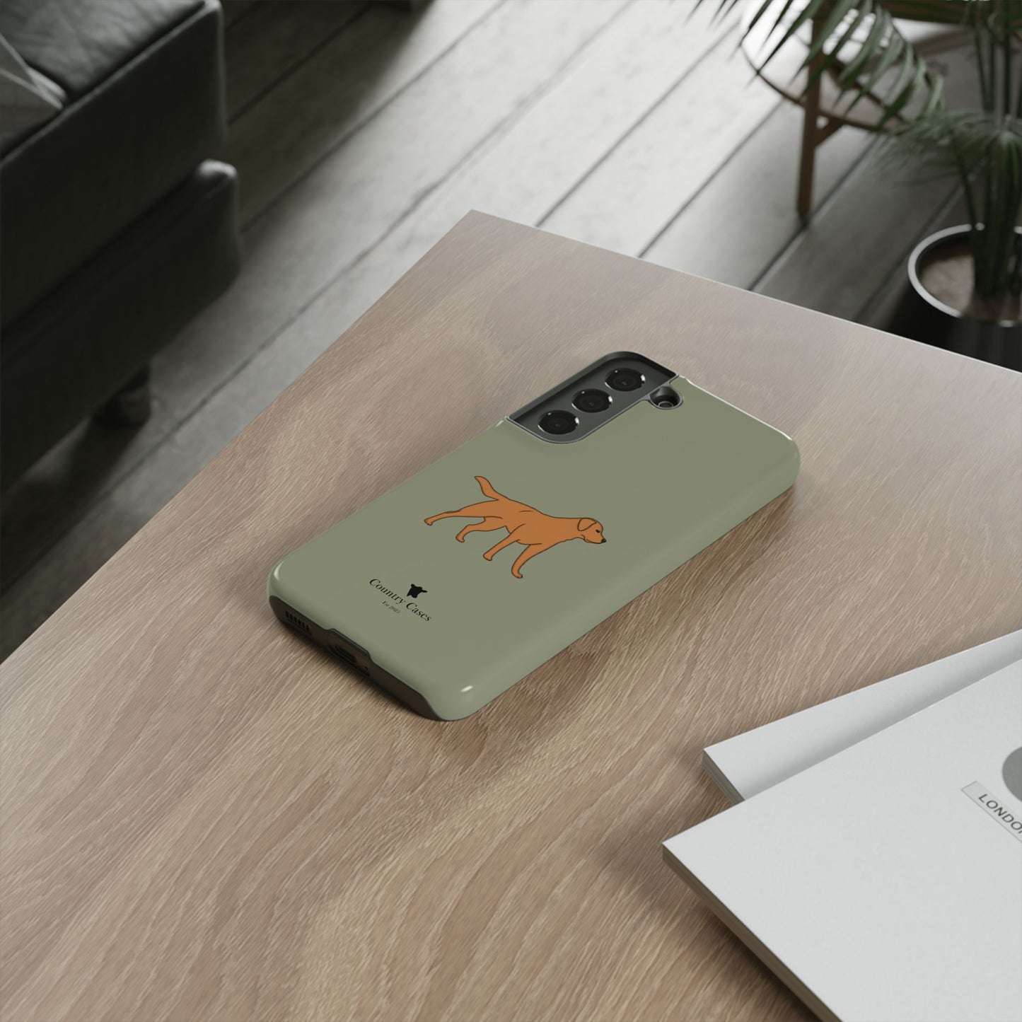Android fox red Labrador case