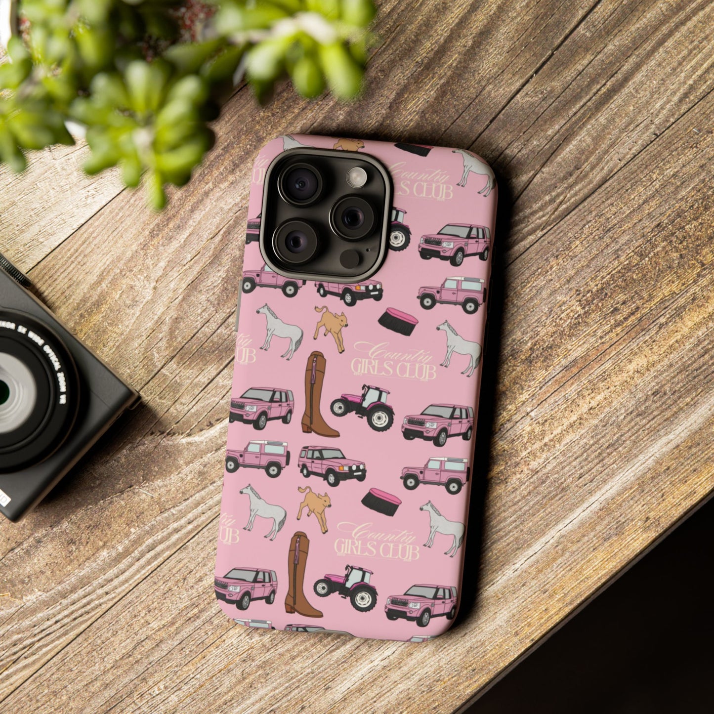 Country Girls Club Pink Case