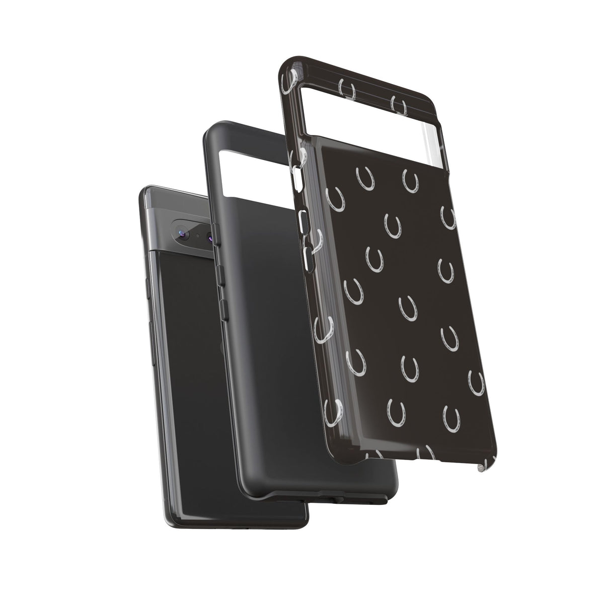 Android Wood Horse Shoe Cases