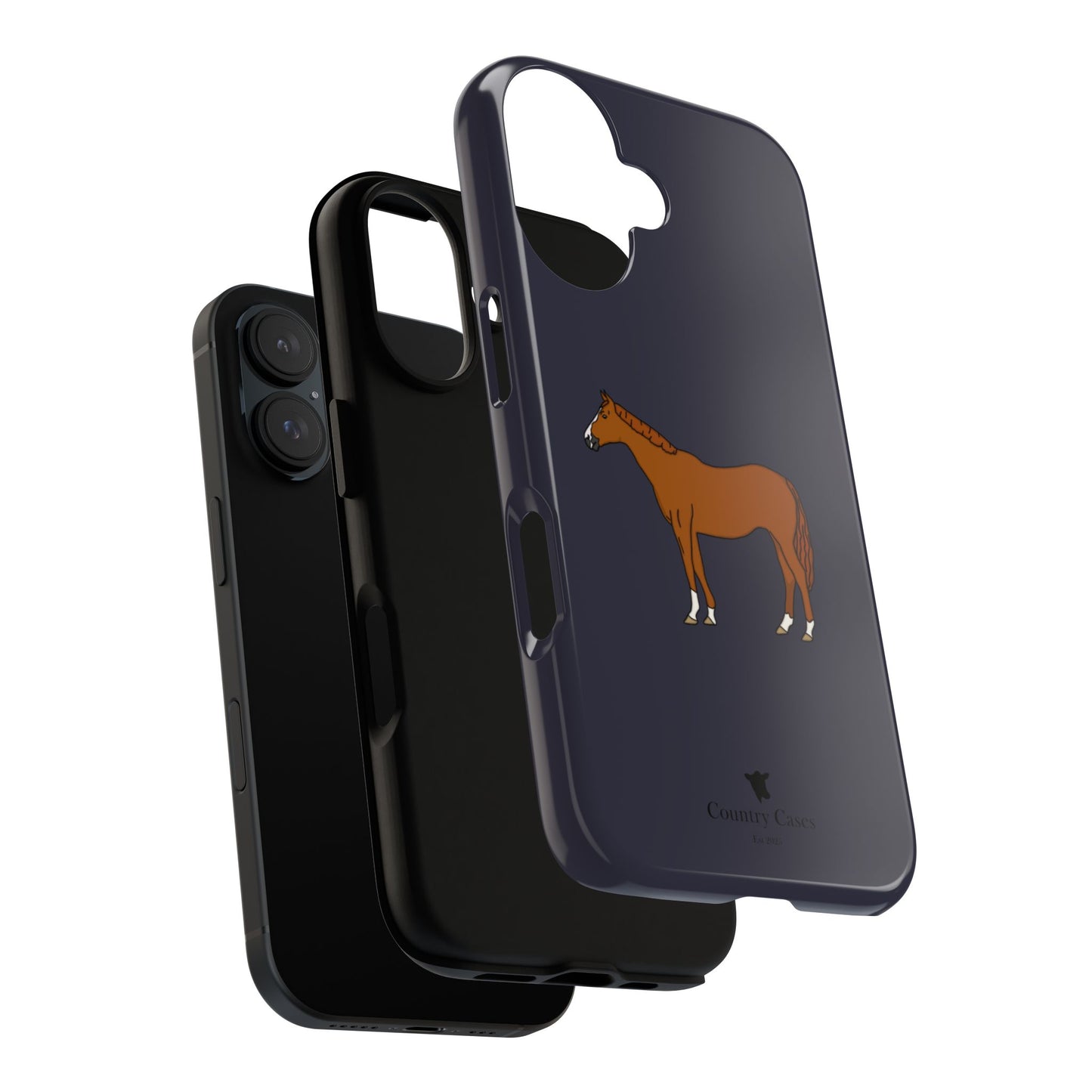 Chestnut horse case