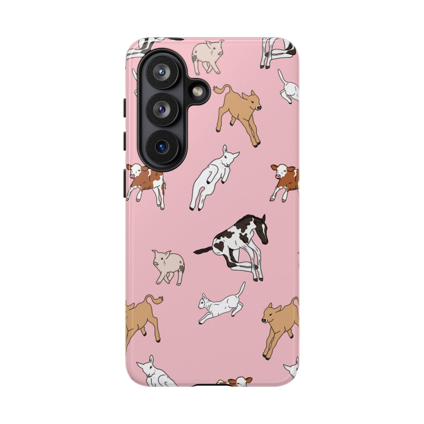 Android Farmyard Friends Pink Case
