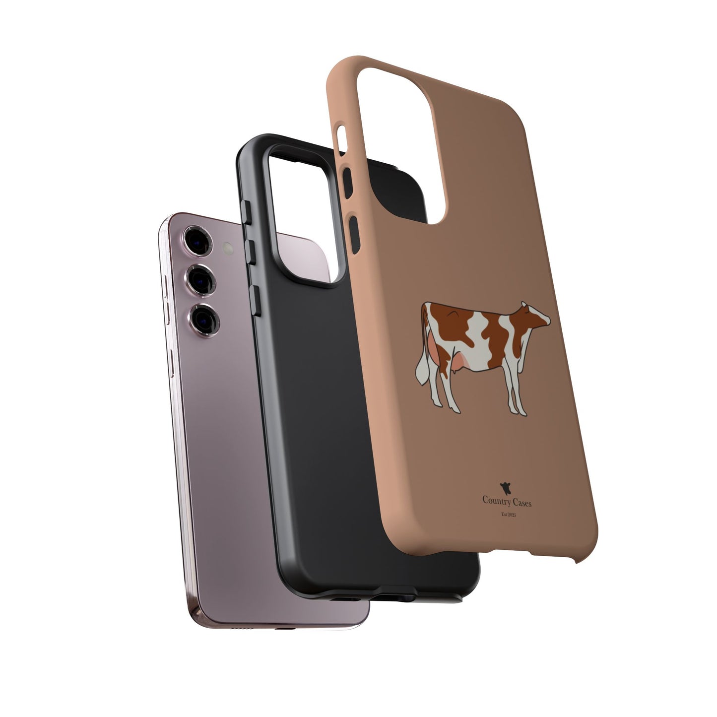 Android red and white Holstein case