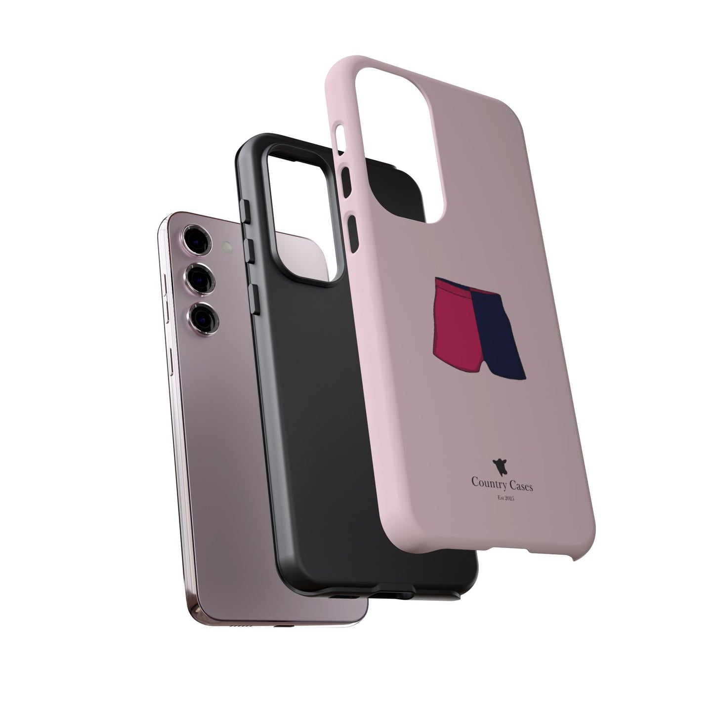 Android two toned short case