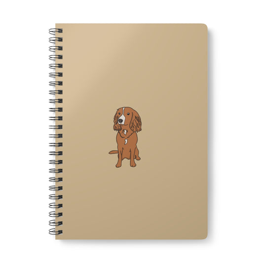 Golden spaniel notebook