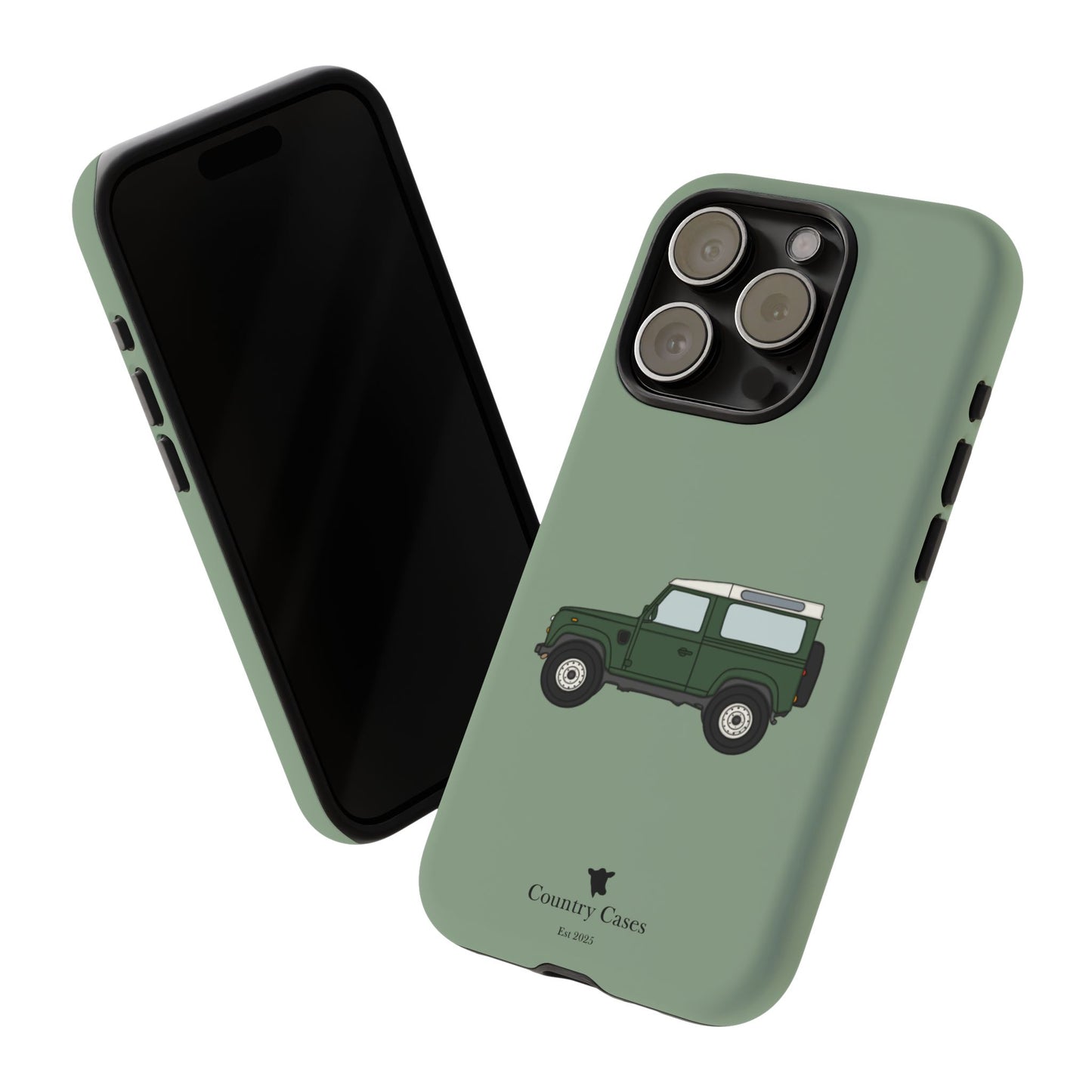Green landy phone case
