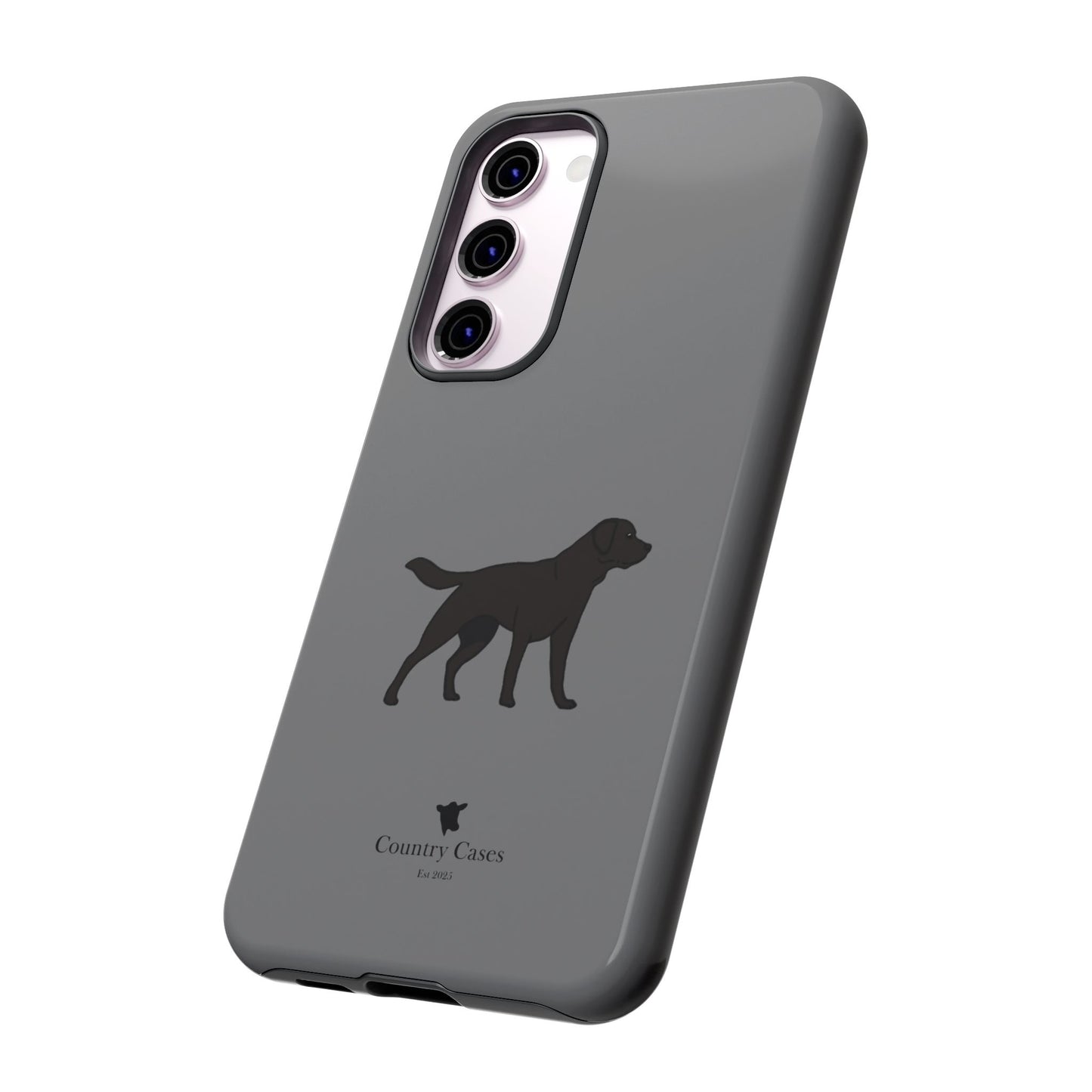 Android black Labrador case