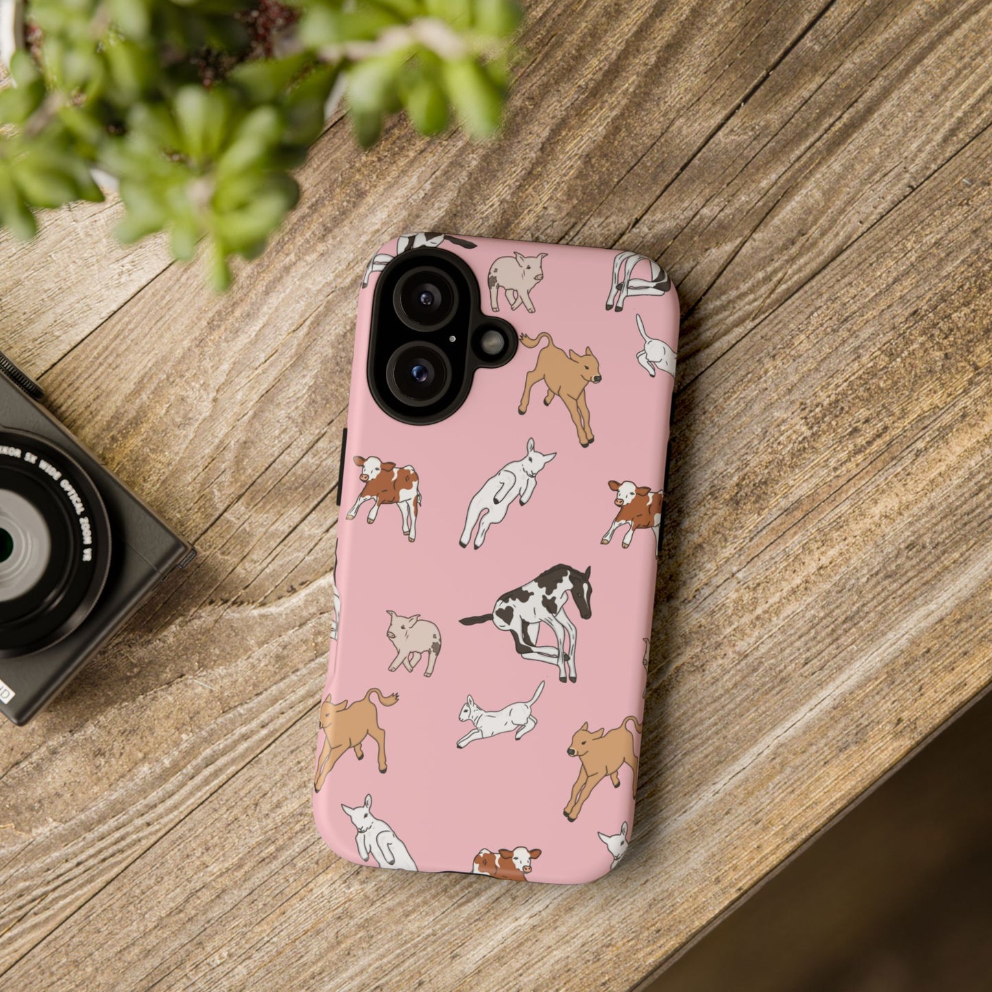 Farmyard Friends Pink Case