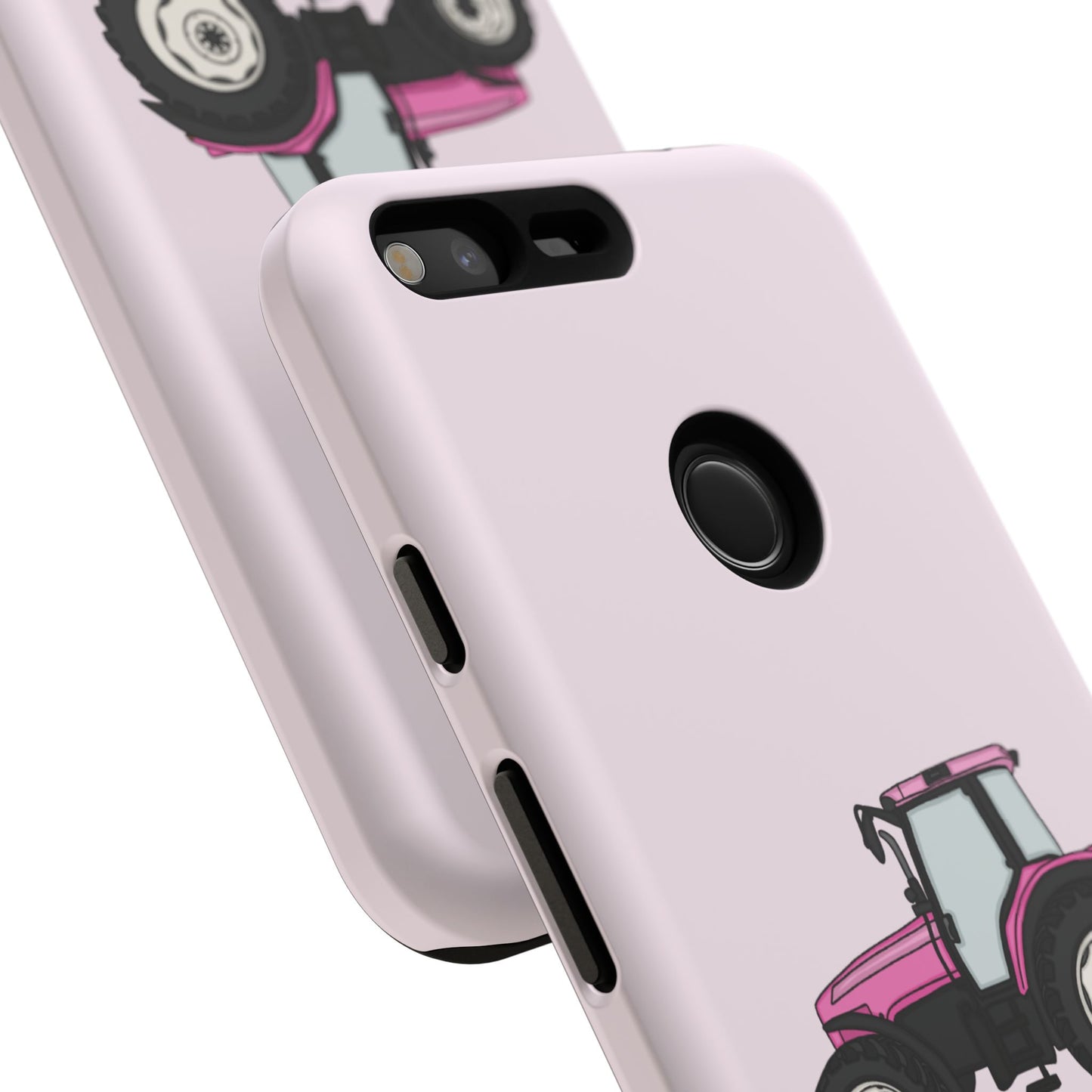 Android pink tractor case