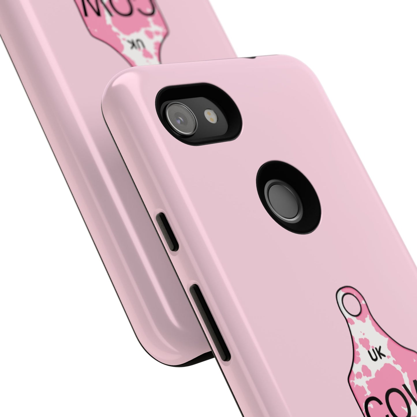 Android pink ear tag case