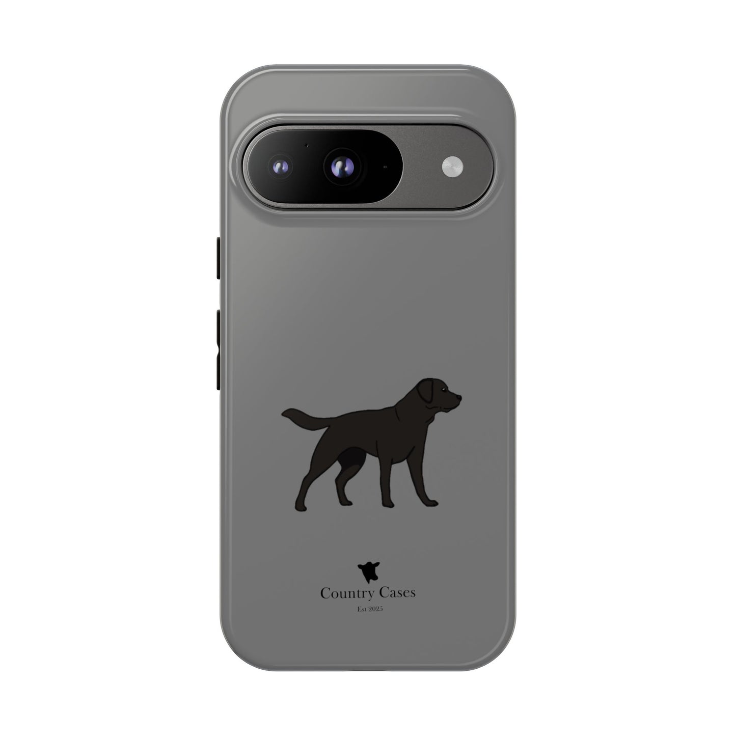 Android black Labrador case