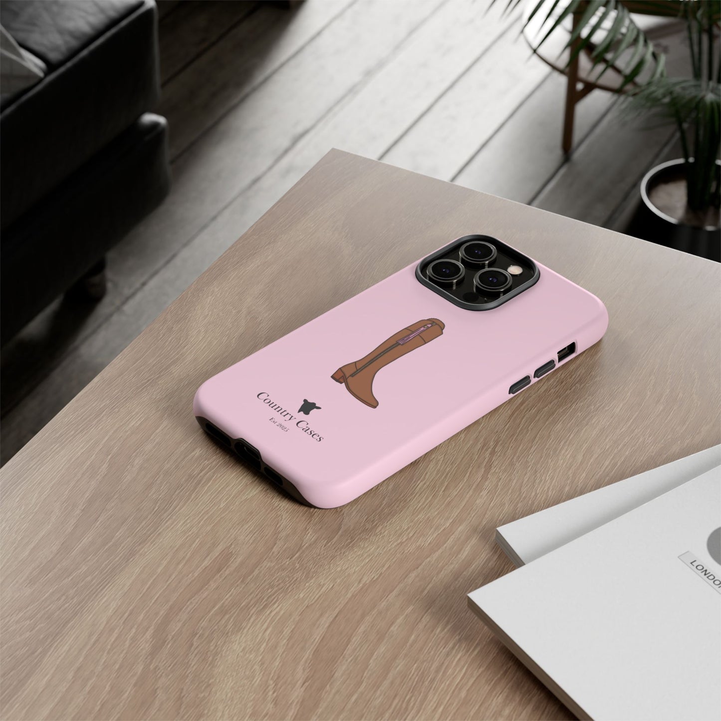 Pink Boot Case