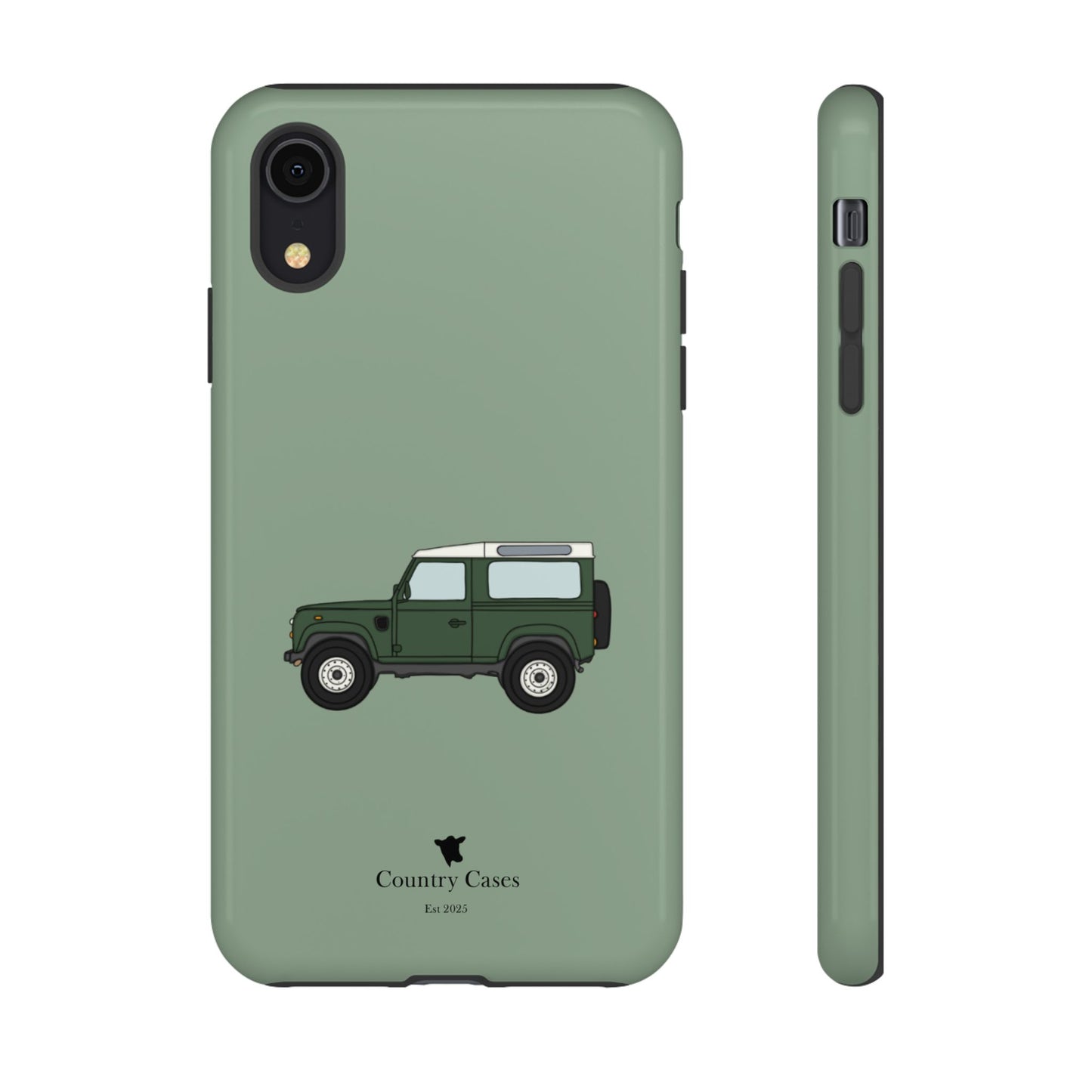 Green landy phone case