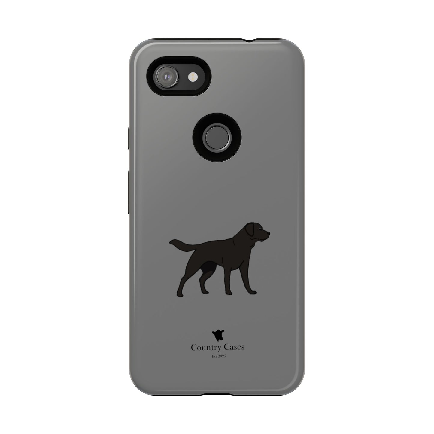 Android black Labrador case