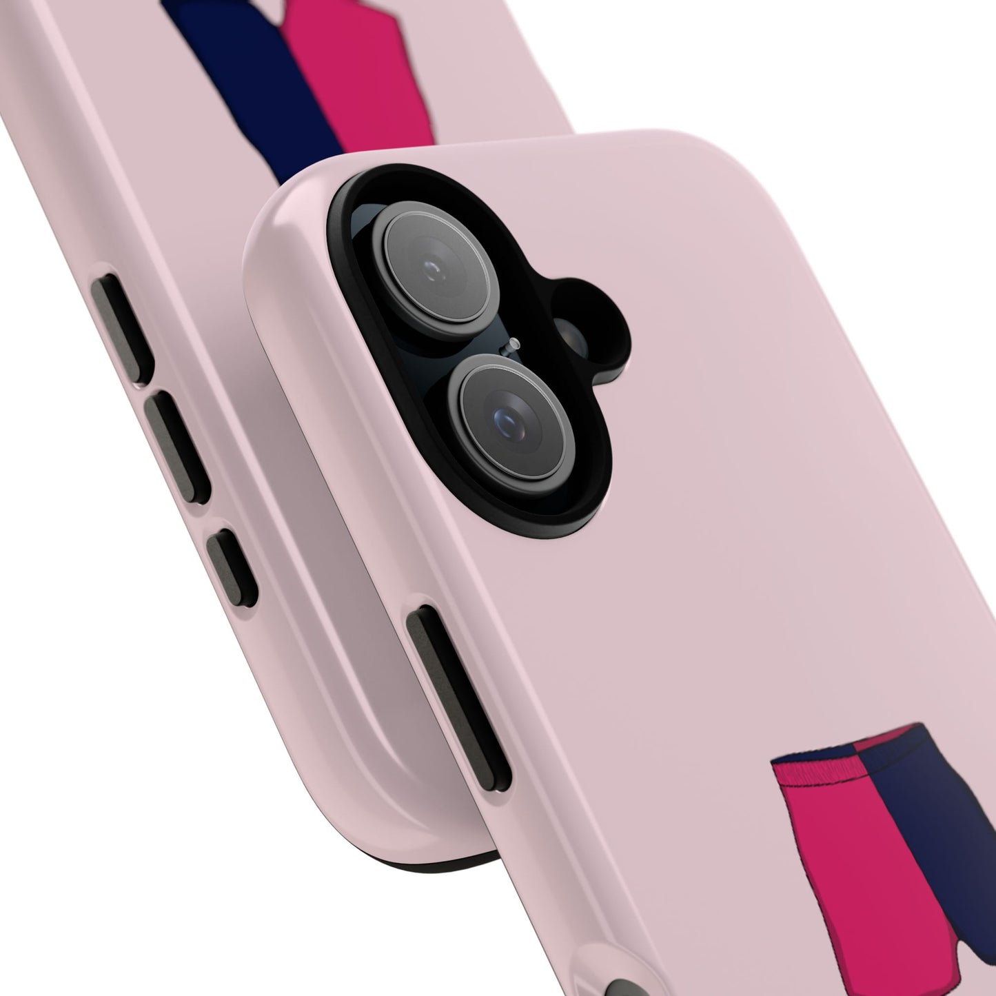 Two toned short phone case