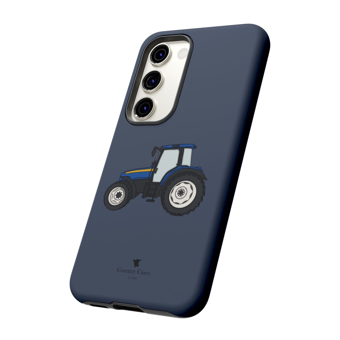 Android blue tractor case