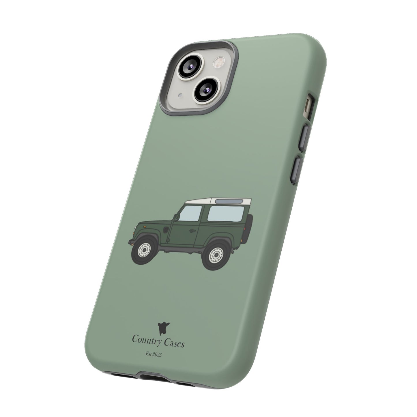 Green landy phone case