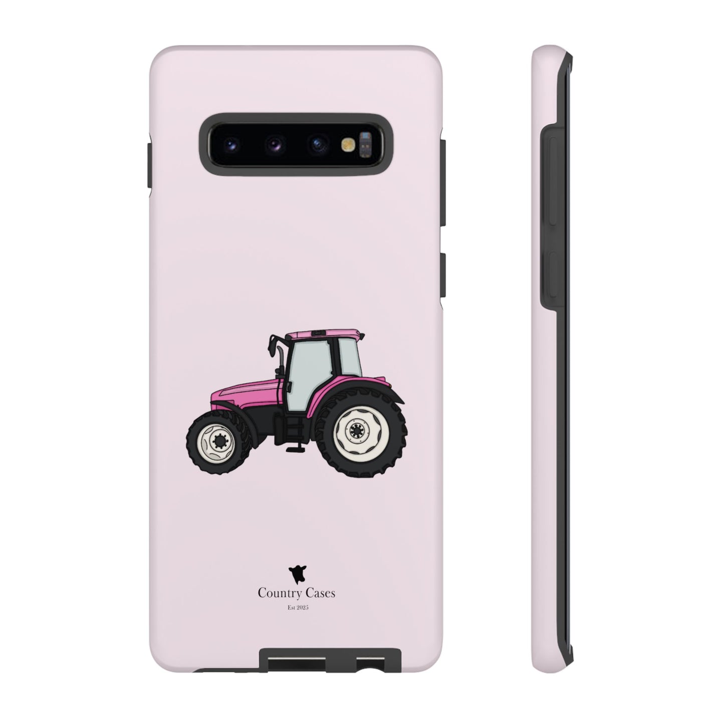 Android pink tractor case