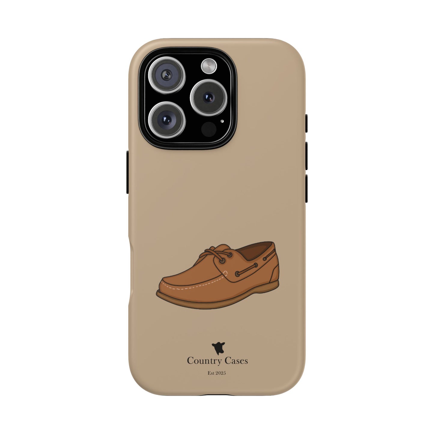 Classic boat shoe phone case