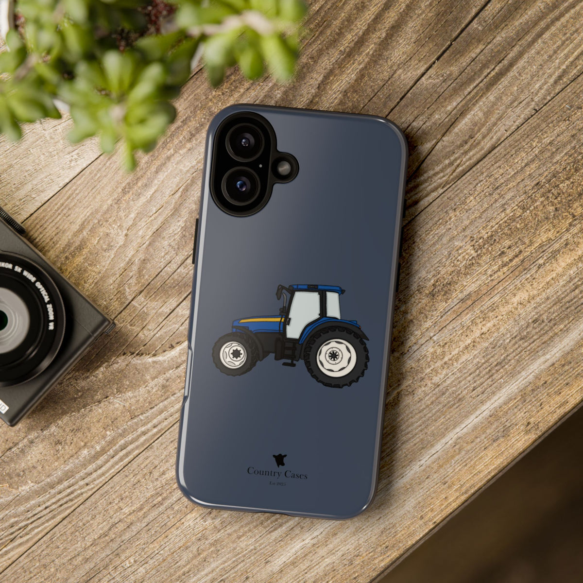Blue Tractor Case